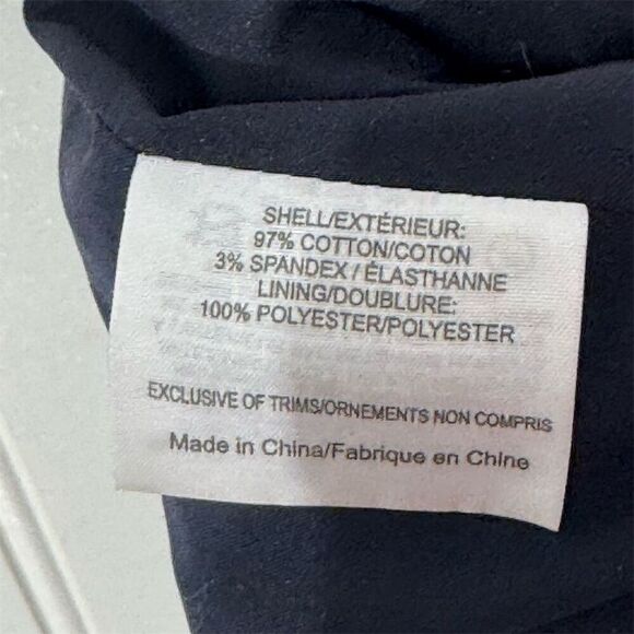 Tory Burch Blue and White Patterned Mini Skirt - Picture 8 of 9